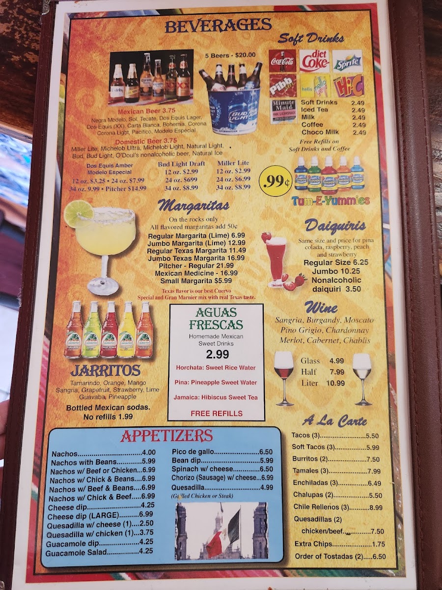 El Rio Mexican Restaurant Menu - Image 3