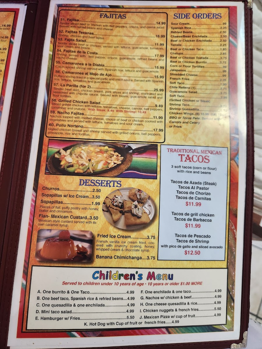 El Rio Mexican Restaurant Menu - Image 5